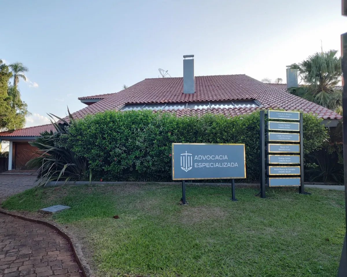 Fachada do escritório na Av. Presidente Vargas, Centro de Lagoa Vermelha