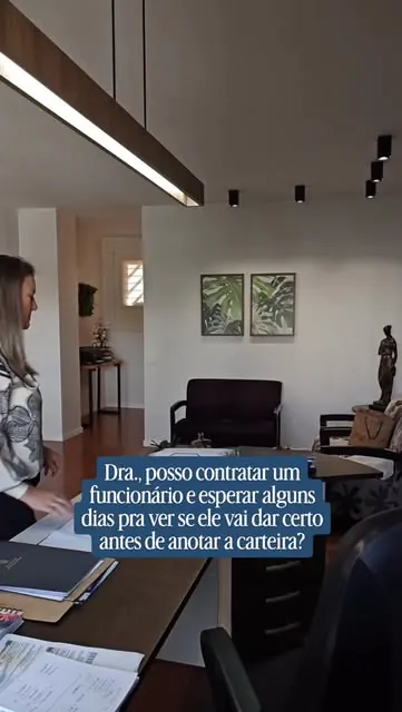 Reel: posso esperar alguns dias antes de assinar a carteira do novo funcionário?